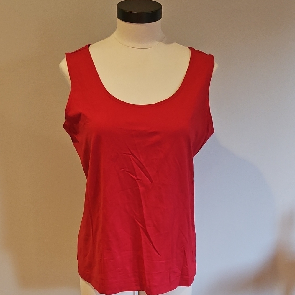 Chico's Classic Scarlet Tank Top